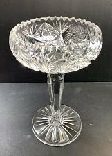 Buy American Brilliant Period Cut Glass compote, Antique W10