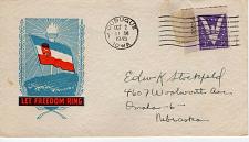 Buy LET FREEDOM RING, DUBUQUE, IA 1945 FDC10416