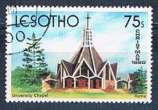 Buy Lesotho 317 Used University Chapel 1980 (MV0082)