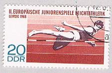 Buy Germany DDR 1014 Used Swimmer 1968 (BP50303)
