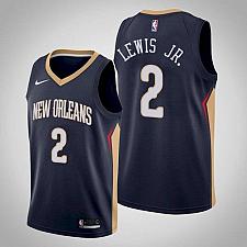 Buy Men's New Orleans Pelicans Kira Lewis Jr. Navy Icon 2020 Draft Jersey