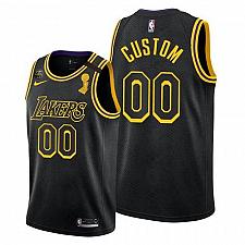 Buy Men's Lakers 2020 Finals Champions Custom Black Mamba Inspired Jersey