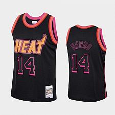 Buy Men's Miami Heat #14 Tyler Herro Black Rings Jersey