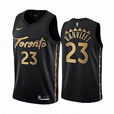 Buy Men's Toronto Raptors #23 Fred VanVleet 2020 Black City Jersey