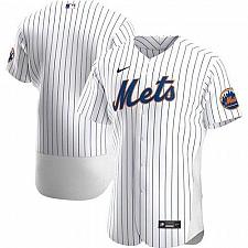 Buy Men New York Mets White Home Authentic Team Jersey