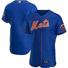 Buy Men's New York Mets Royal Alternate Authentic Team Logo Jersey