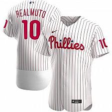 Buy Men's JT Realmuto Philadelphia Phillies White Home Authentic Player Jersey