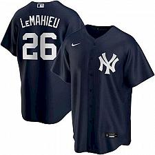 Buy Men DJ LeMahieu New York Yankees Navy Alternate Replica Player Jersey