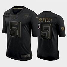 Buy Men Patriots Ja'Whaun Bentley 2021 Salute to Service Limited Jersey