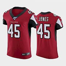 Buy Men's Falcons Deion Jones 100th Season Vapor Elite Jersey - Red