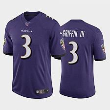 Buy Men's Ravens Robert Griffin III 100th Season Vapor Limited Jersey