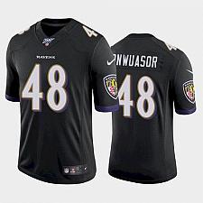 Buy Men's Ravens Patrick Onwuasor 100th Season Limited Jersey - Black