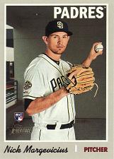 Buy 2019 Topps Heritage #625 - Nick Margevicius - Padres