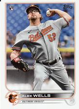 Buy 2022 Topps #118 - Alex Wells - Orioles