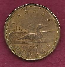 Buy Canada One (1) 1989 Dollar - Loon Dollar Circ