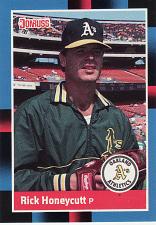 Buy 1988 Donruss #590 - Rick Honeycutt - Athletics