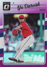 Buy 2017 Donruss Optic Purple #148 - Yu Darvish - Rangers