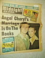 Buy MIDNIGHT GLOBE SEPT 1977 ELVIS CHERYL TIEGS CHARLIE'S ANGELS Jackie Kennedy