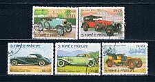 Buy Saint Thomas and Prince Is 710b;711ab-12ab Used Antique Autos (GI0357)