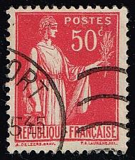 Buy France #267 Peace with Olive Branch; Used |FRA0267-06