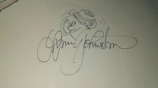 Buy LYNN JOHNSTON SIGNED SKETCH LIMITED EDITION PAPER DOLL PRINT 1987