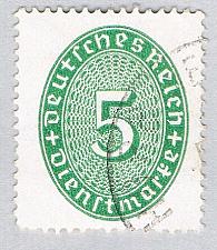 Buy Germany O65 Used 5pf 1927 (BP58612)