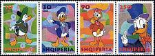 Buy Albania stamps 2000. Donald Duck - Animated Cartoon, Film, Movies. Set MNH