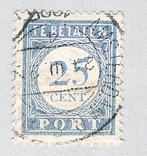 Buy Netherlands J59 Used Numeral 25 1912 (BP70023)