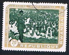 Buy Rwanda 470 Used President Kayibanda 1972 (BP28311)