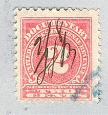 Buy US R197 or R208 Used Documentary 2c rose 2 1914 (BP80833)