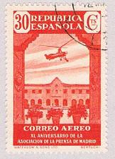 Buy Spain Helicopter over building (AP116504)