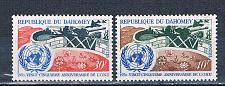 Buy Dahomey 267-68 Unused set UN emblem 1970 (D0215)