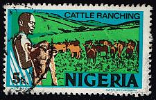 Buy Nigeria #294 Cattle Ranching; Used |NGA0294-02