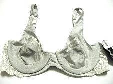 Buy SB0012 Le Mystere NEW 267 White Heather Lace Molded Soft Cup UW Grey Bra 38C 38D