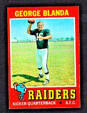 Buy 1971 Topps Football #39 George Blanda Raiders NM