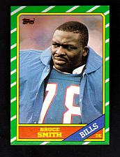 Buy 1986 Football Topps #369 Bruce Smith Rookie Bills