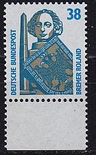 Buy GERMANY BUND [1989] MiNr 1400 ( **/mnh ) [02] Sehenswürdigkeiten URand