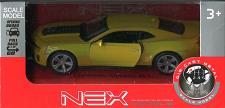 Buy 4 - NEX DIE-CAST CHEVROLET CAMERO ZL 1 -- YELLOW