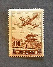 Buy 1956 Korea "Douglas DC7 Over East Gate"
