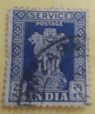 Buy INDIA UDED STAMP LION 25Np SERVICE STAMP