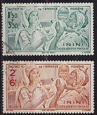 Buy ININI [1942] MiNr 0054-55 ( O/used )