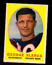 Buy 1958 Topps #129 George Blanda Bears NM-MT
