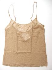 Buy A0238 Calvin Klein NEW Women's F2858 Perfect Fit Sheer Lace Camisole White Dune