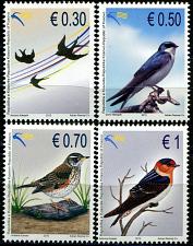 Buy Kosovo Stamps 2010. Birds. Set MNH.