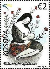 Buy Kosovo Stamps 2017. Sustaining breastfeeding. Breast Feeding. Set MNH