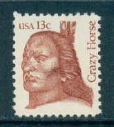 Buy 1855 13c Crazy Horse Fine MNH Dry Gum Plt/4 LR 3 F10577