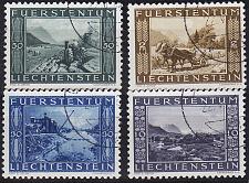 Buy LIECHTENSTEIN [1943] MiNr 0218-21 ( O/used )