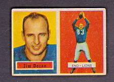 Buy 1957 Topps #131 Jim Doran Lions EXMT