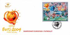 Buy Albania 2004. European Football/Sports/Soccer/Euro championship. FDC Block MNH