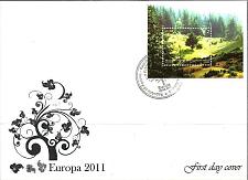 Buy Kosovo Stamps 2011. EUROPA CEPT. Forests. FDC Block MNH